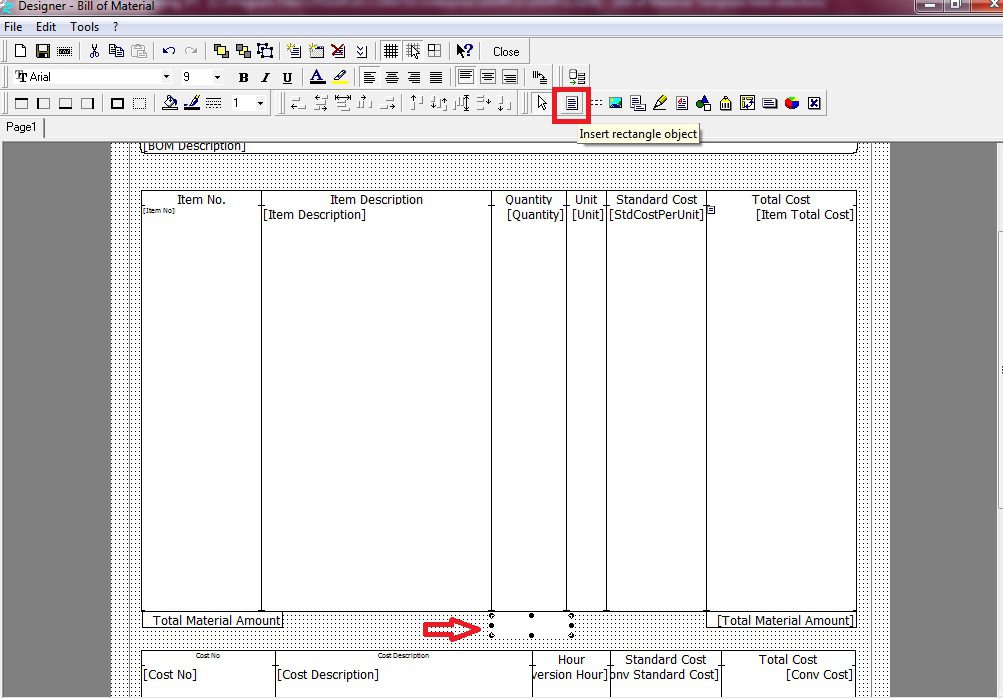 Total Quantity di Preview Bill Of Material (BoM) Accurate