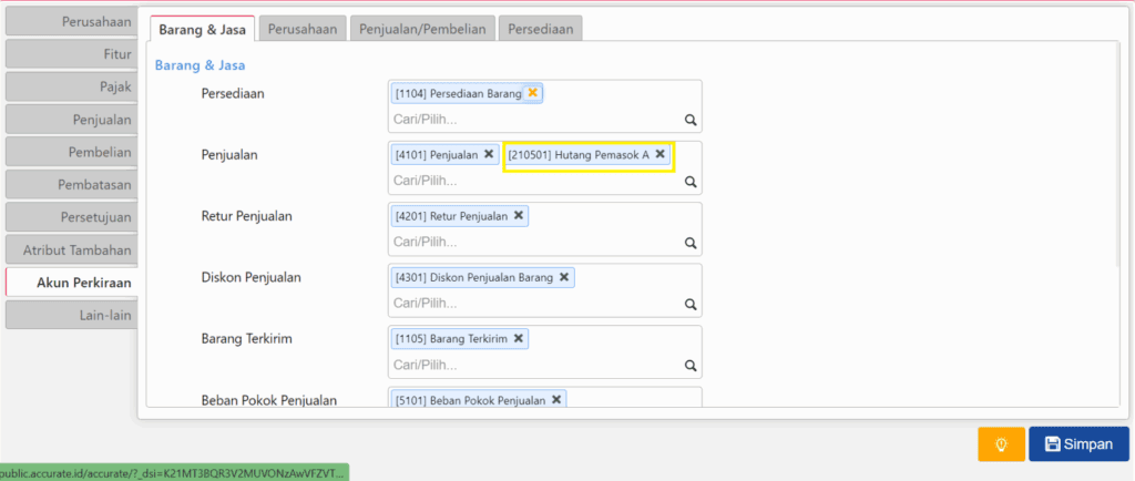 Transaksi Barang Konsinyasi Non Persediaan Accurate Online