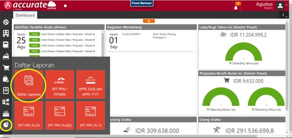 Uang Muka Penjualan Belum Digunakan di Accurate Online