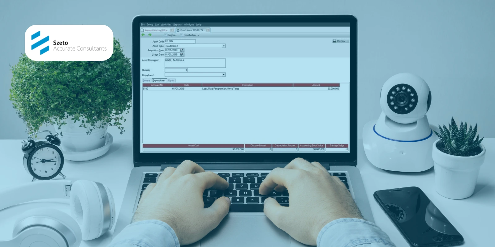 Ubah Aktiva Tetap Tanpa Mengubah Laporan di Accurate