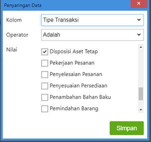 Ubah Aset Tetap Tanpa Mempengaruhi Laporan Accurate Online