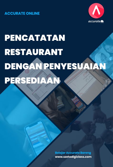 accurate online pembukuan pencatatan restaurant dengan penyesuaian persediaan