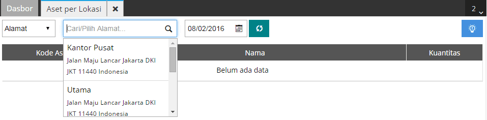 Cara Melihat Daftar Aset Tetap Per Lokasi di Accurate Online