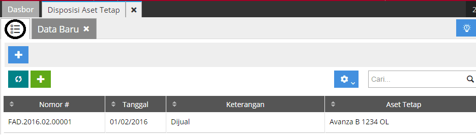 Cara Membuat Disposisi Aset Tetap Karena Dijual di Accurate Online