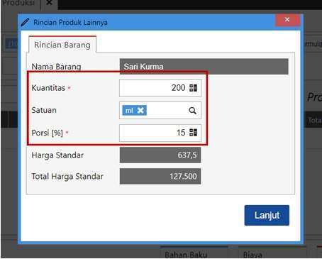 Cara Membuat Formula dengan Tahapan Produksi di Accurate Online