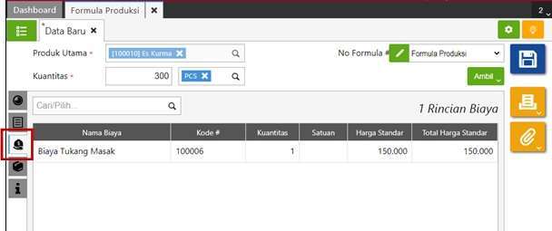 Cara Membuat Formula Produksi di Accurate Online