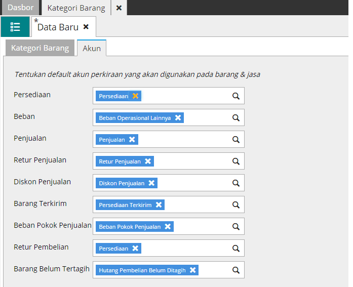 Cara Membuat Kategori Barang di Accurate Online