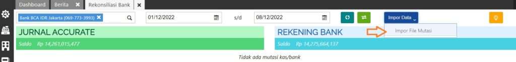 Cara Membuat Rekonsiliasi Bank di Accurate Online