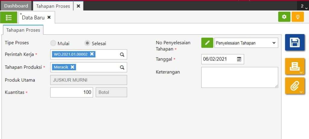 Cara Menyelesaikan Tahapan Proses di Accurate Online
