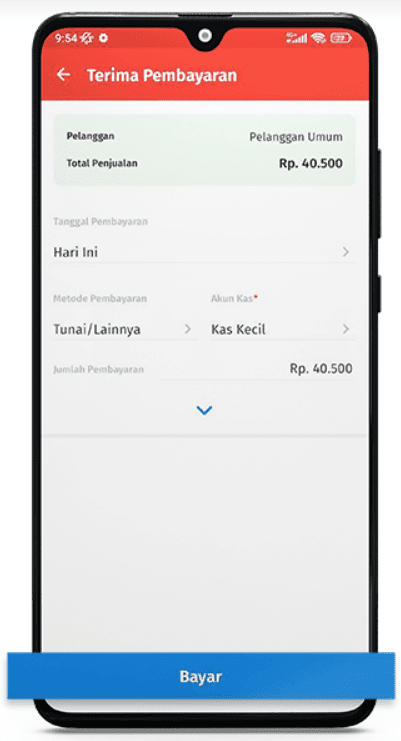 bayar pembayaran accurate lite