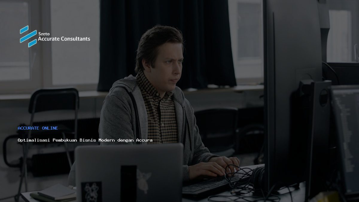 Optimalisasi Pembukuan Bisnis Modern dengan Accurate Online