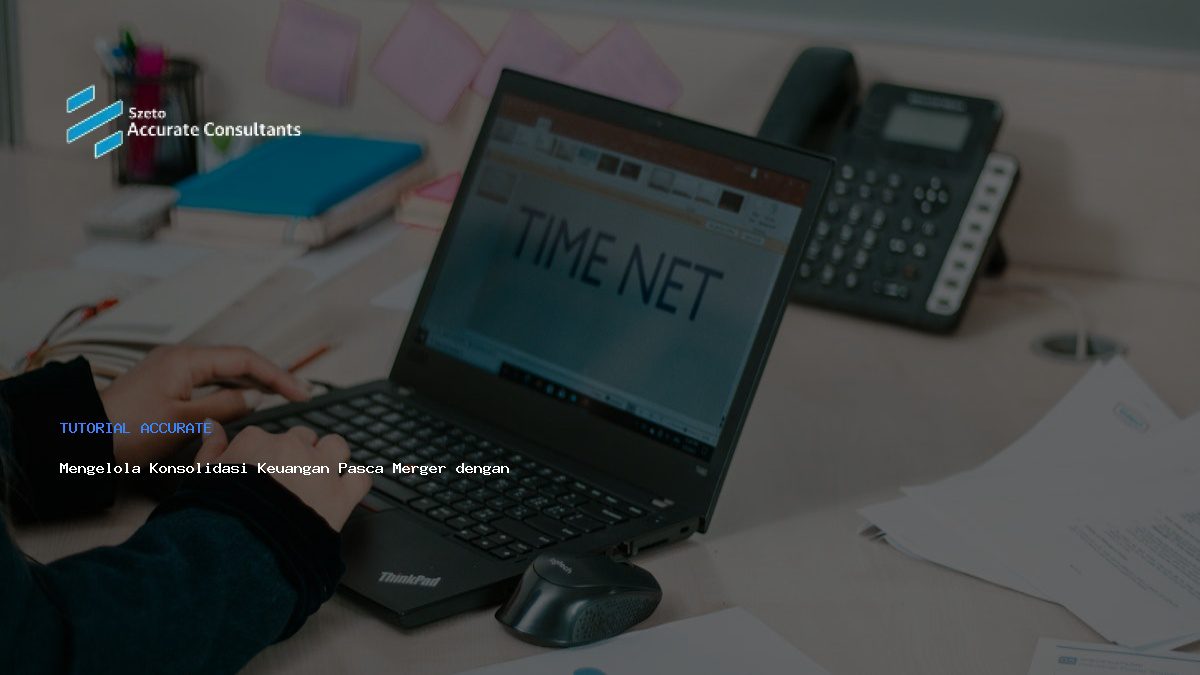 Mengelola Konsolidasi Keuangan Pasca Merger dengan Efisien: Panduan Accurate